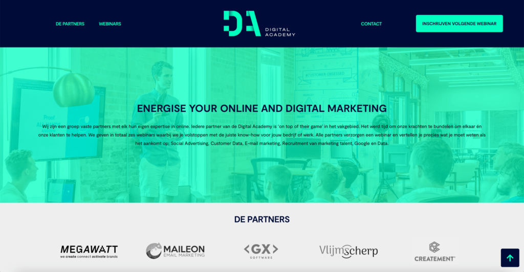 digital academy website